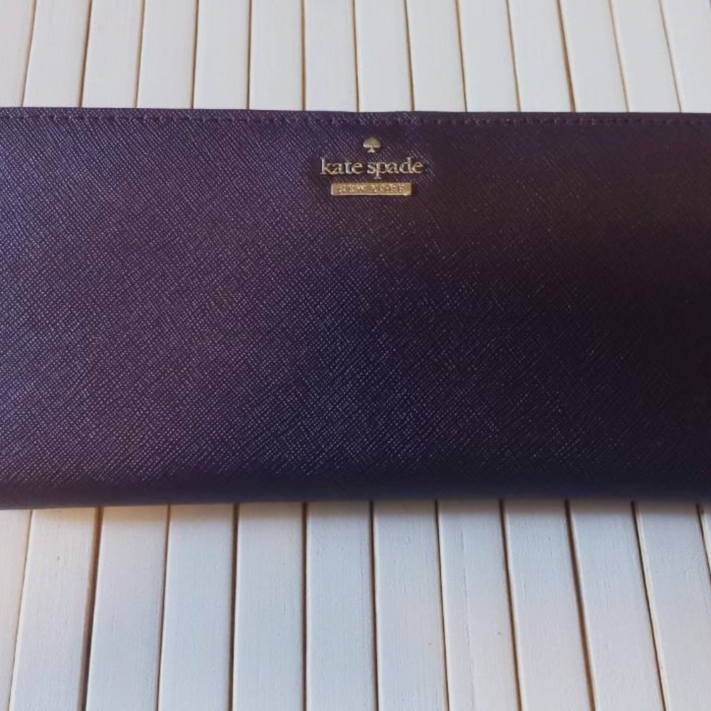 Kate Spade - Eggplant Purple Wallet